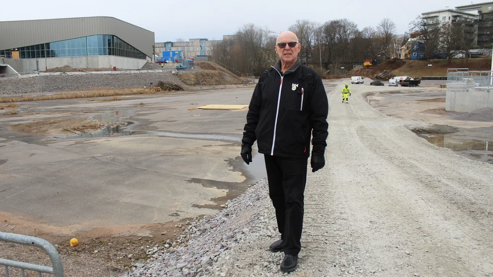 Roine Öhammar kämpade för att Linköpingsborna även i framtiden ska få bada i badsjön på Tinnis. 