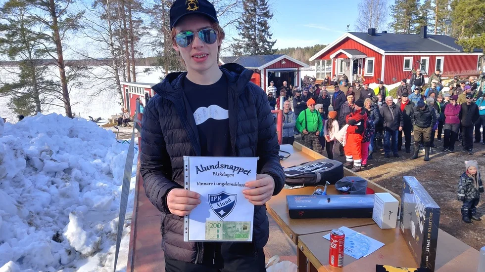 Leo Ström, vinnare ungdomsklass.