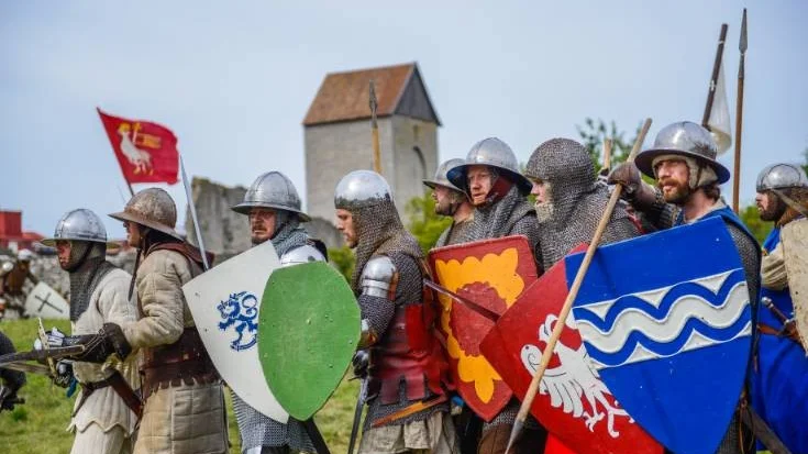 Battle of Wisby medeltidsveckan