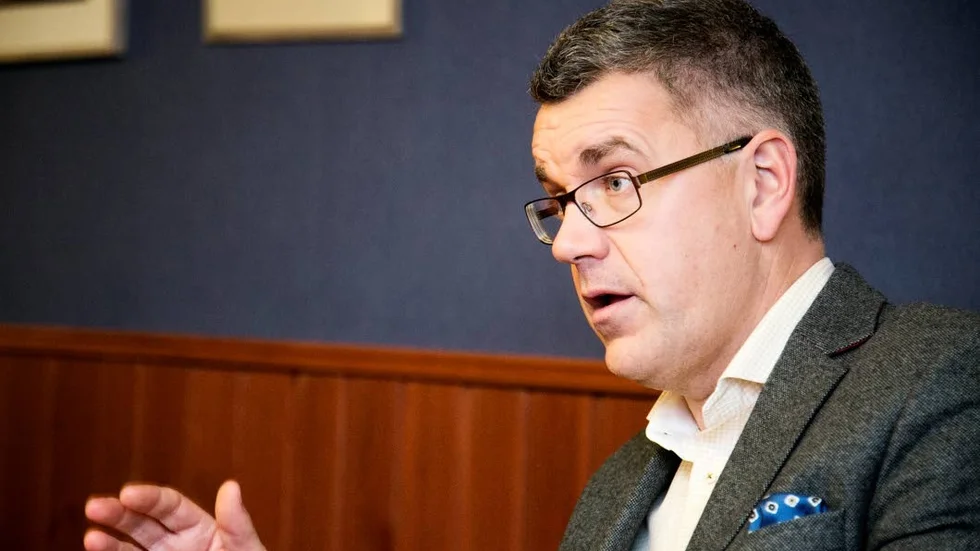 Ralph Axelson, vd för Gotlandsbåten.