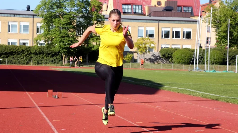 Maja Almgren var nära att tangera sitt personbästa från 2013, men missade med två hundradelar.