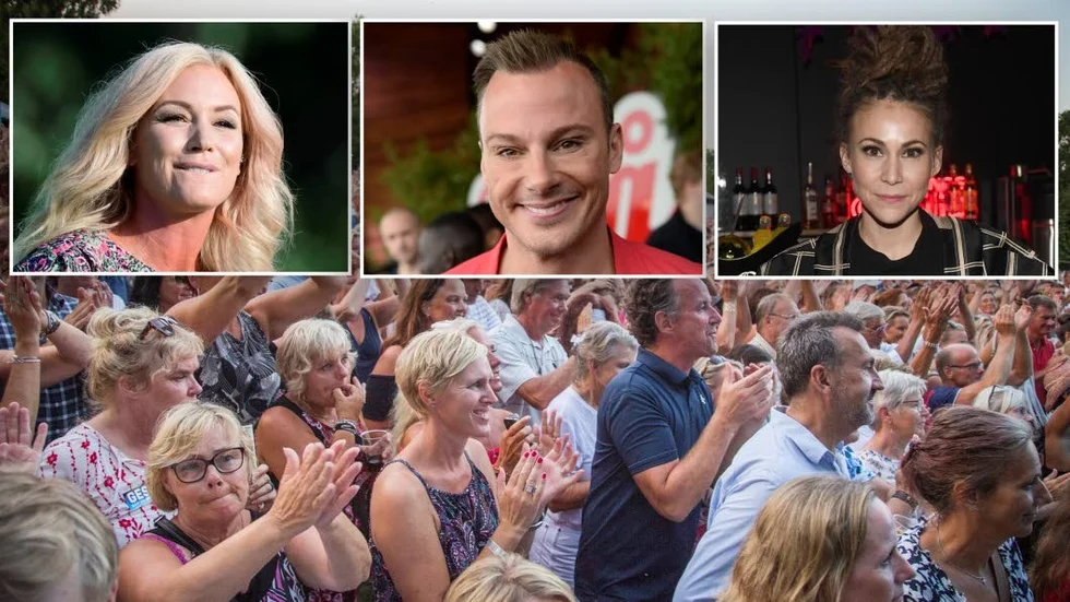 Jessica Andersson, Magnus Carlsson och Mariette är några av aritsterna som deltar.