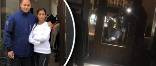 "Han stod öga mot öga med maskerade män"