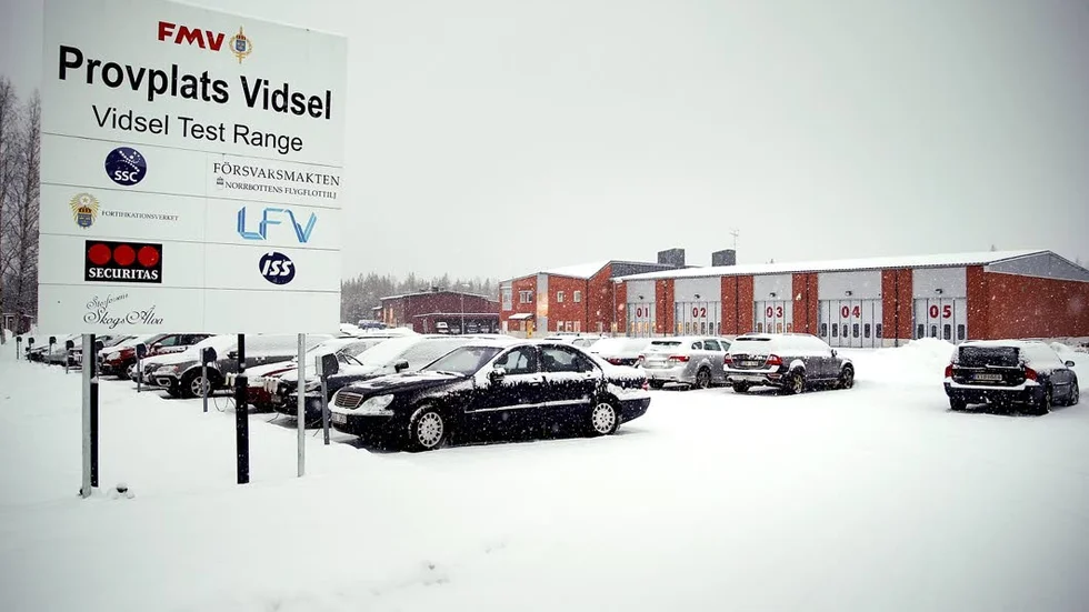 Vidselbasen. Här genomför Försvarsmakten undersökningar efter PFAS.