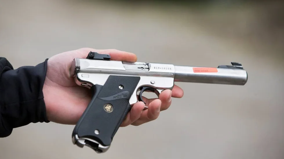 Vi har fått in en del enhandsvapen. Någon kulsprutepistol. Men de allra flesta är ju vanliga jaktvapen, säger Sara Sjöholm tillförordnad sektionschef vid region Nord.
