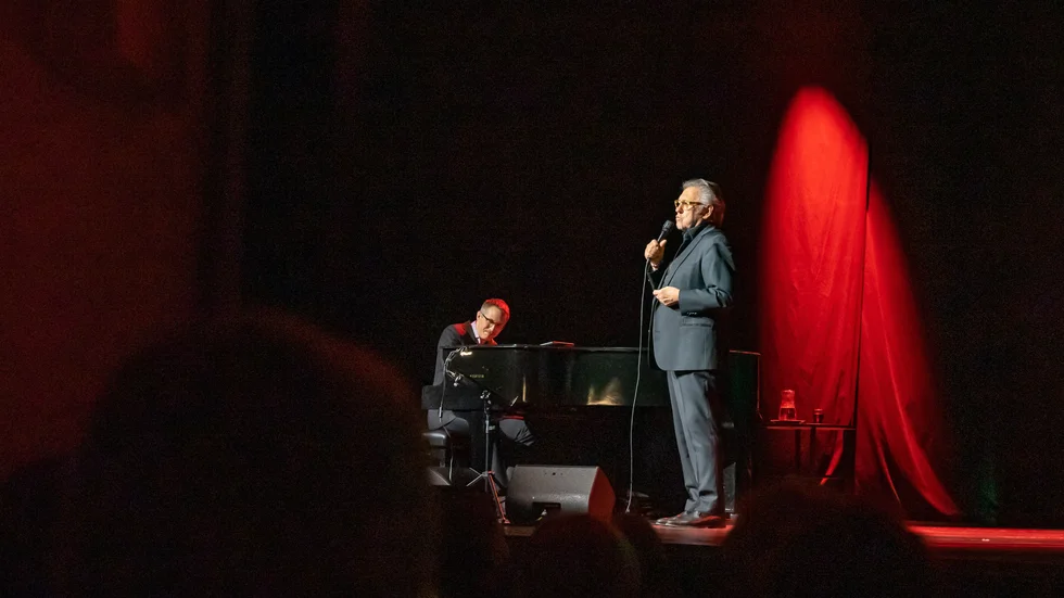 Tommy Körberg kom under söndagen till Nyköping med sin show "En kväll med Tommy Körberg". Under en och en halv timme bjöd han på vacker, rolig och insiktsfull underhållning.