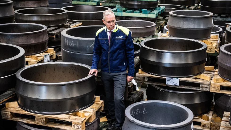 Rickard Gustafson, vd på SKF. Arkivbild.
