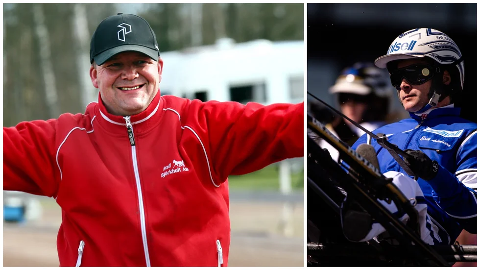 Stefan P Pettersson och Erik Adielsson hoppas på segerdefilering i eftermiddag.
