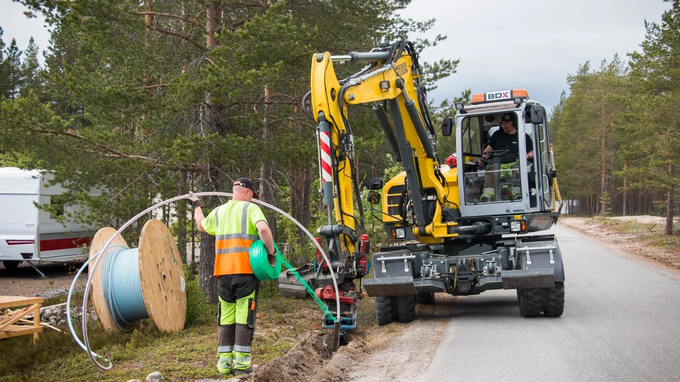 Stora delar av Sveriges landsbygd är fortfarande ouppkopplad, men Gotland är bäst i Sverige.