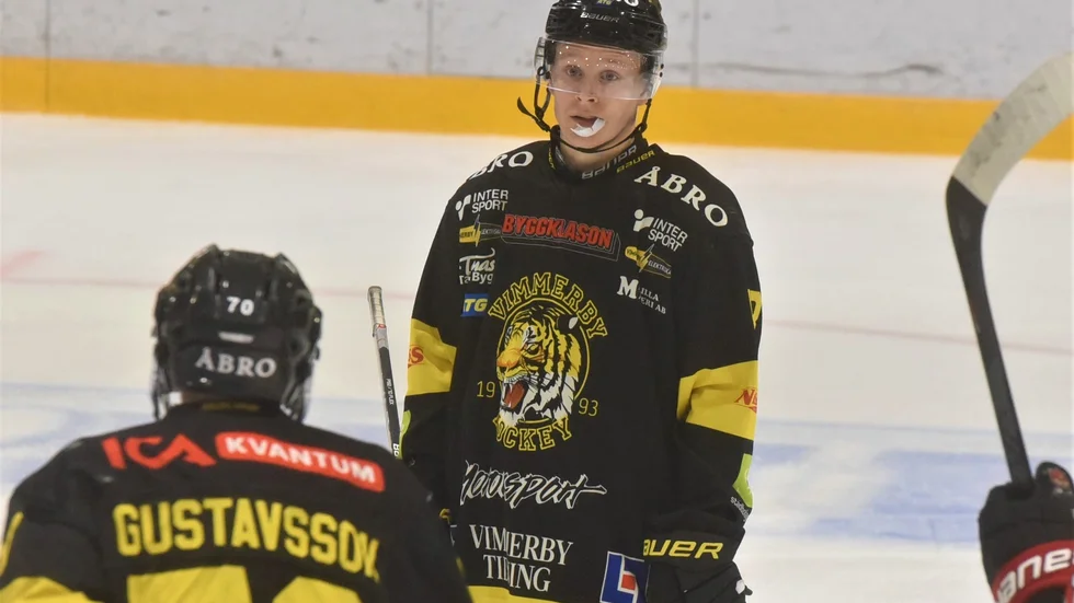 Ludvig Vännström är klar för sin tredje säsong i Vimmerby Hockey.