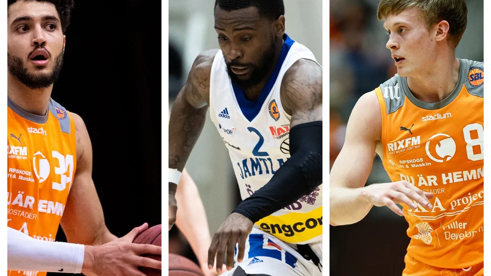 Dolphins-duon Jackson Rowe och Felix Terins snuvades på det finaste priset i ligan, MVP, av Jämtlands guard CJ Wilson.