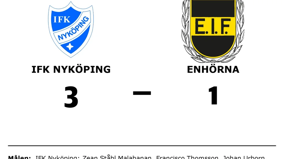 IFK Nyköping vann mot Enhörna IF