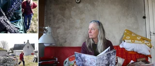 Branden tog hennes ladugård på Fårö • Dramat på heden blir nu bok • ”Jag var i chock”