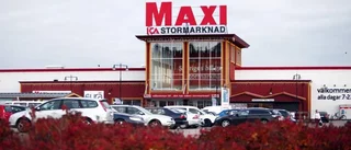 Överfallslarm på Ica Maxi i samband med stöld