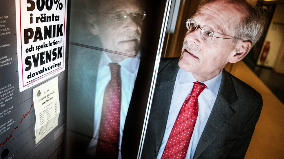 SEB tror att Stefan Ingves och Riksbanken går fram med en dubbelhöjning redan i juni. Arkivbild.