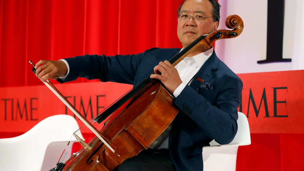 Yo-Yo Ma tilldelas Birgit Nilsson Prize. Arkivbild.