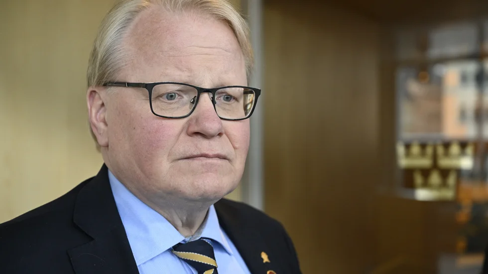 Försvarsminister Peter Hultqvist (S) reser till USA. Arkivbild.