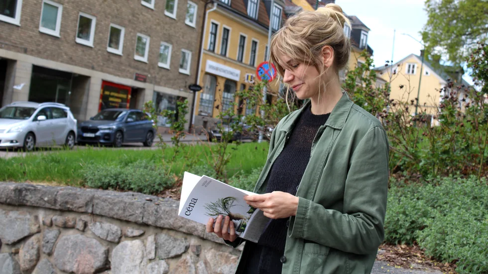 Agnes  har föräldrarna kvar i Vimmerby och är ofta på besök i sin gamla hemstad. "Jag älskar att komma hit", säger hon.