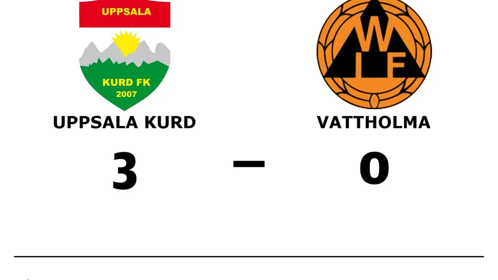 Uppsala-Kurd FK vann mot Vattholma IF