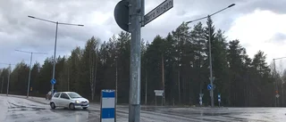 Bygg en rondell vid Coop Norra ringen      