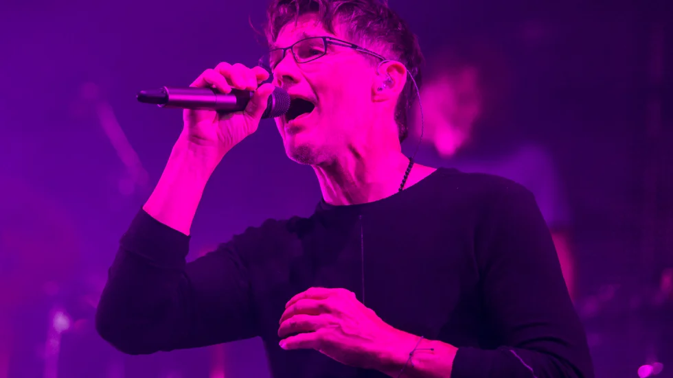 Morten Harket har problem med rösten. Arkivbild.