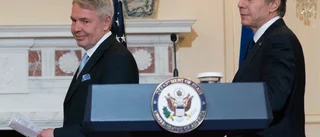 Haavisto i USA: Går hand i hand med Sverige