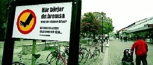 Kampanj ska få oss att tänka på stoppsträckan