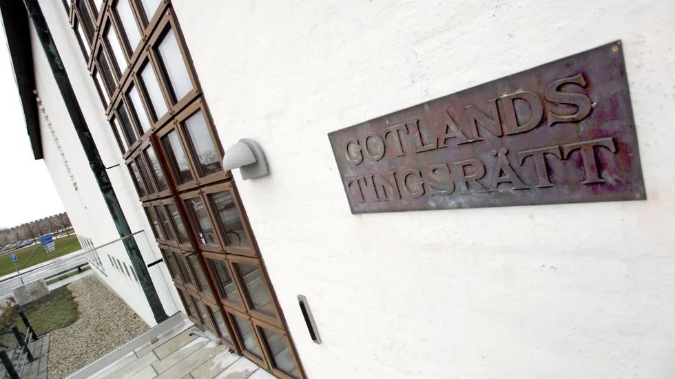 Gotlands tingsrätt.