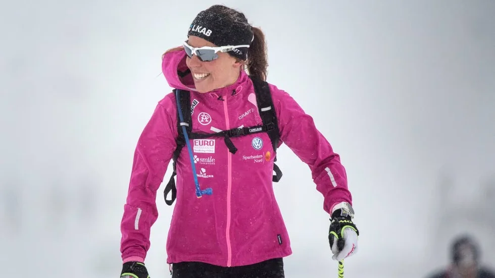 Premiär. Charlotte Kalla är på plats i Gällivare för den officiella skidpremiären.