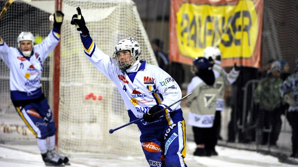 I den nittionde minuten frälste Pekka Hiltunen sitt lag.