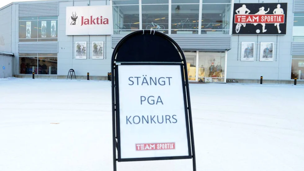 Anrika Team Sportia i Luleå är försatt i konkurs.