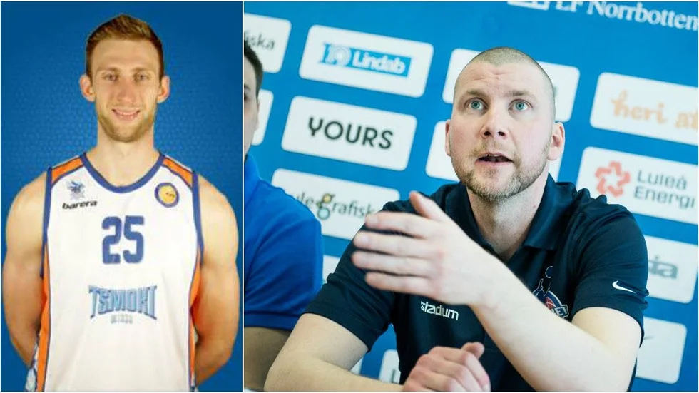 Peter Öqvist och Nikita Meshcheryakov.