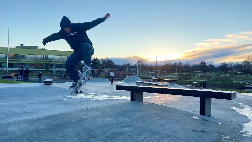 Insändarskribenterna vill ha en mer sammanhängande skatepark i Nyköping, mer i stil som den i Oxelösund. Arkivbild