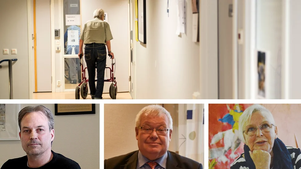 "i håller med er om att grundbemanningen inom äldreomsorgen är för låg och att den behöva ökas. Vi håller också med om att delade turer inte är bra", förklarar Lars Sandberg (C), Tomas Peterson (M) och Eva Berglund (S) i ett svar till omsorgspersonalen, som i flera insändare slagit larm om arbetsmiljön.