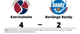 Seger för Katrineholm mot Borlänge Bandy