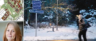 Jättesatsningen på Visborg i ”bekymmersamt läge” • Nästan allt arbete lagt på is – bara cykelbanan är klar