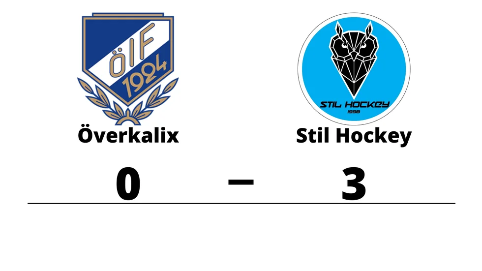 Överkalix IF förlorade mot Stil Hockey