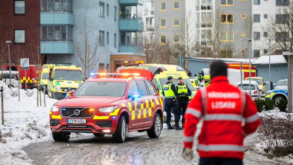 Det var på onsdagsmorgonen förra veckan som det började brinna på fjärde våningen i trygghetsboendet på A7-området.