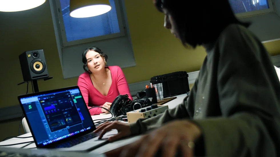 Sunny Björkén och Lova Lindgren Johansson är två av deltagarna i BD Pops nya satsning på kvinnliga musiker. Björkén är antagen som artist och Lindgren Johansson som producent.