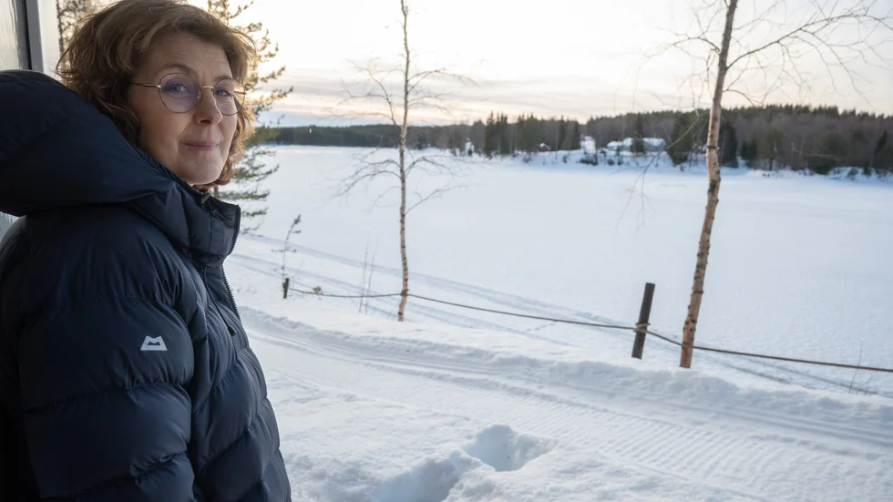 Marie Stenman hoppas att turister och konferensdeltagare ska vilja komma hit och njuta av naturen vid Kalixälven.