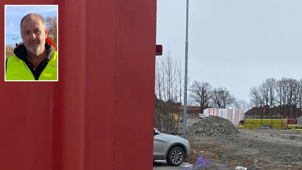 Platschefen Nils-Erik Lisjö berättar att stöldgodset som försvann från Måsenområdet var värt minst 100 000 kronor.