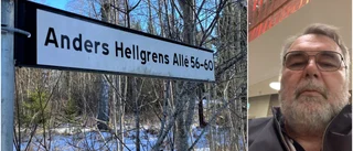 Är varken känd eller död – får inte ge namn åt väg