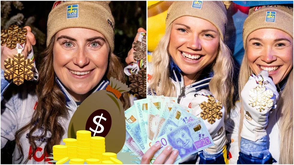 Ebba Andersson, Emma Ribom och Jonna Sundling