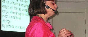 Radioprofilen gästade SPF Åkerbäret