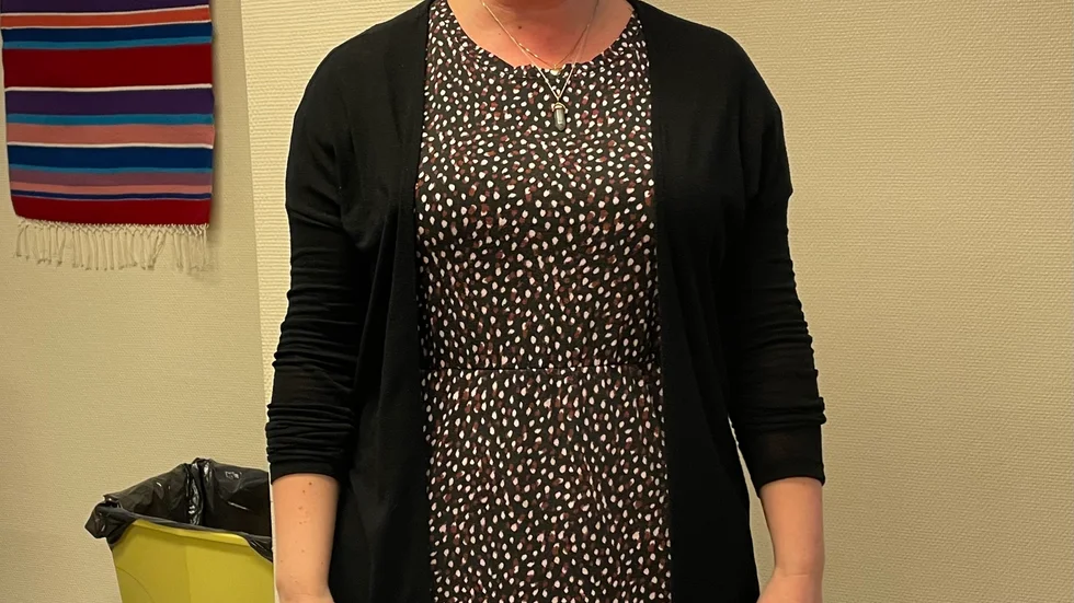 
Qigongläraren Tiina Persson berättade om sin bakgrund och varför hon började med qigong.