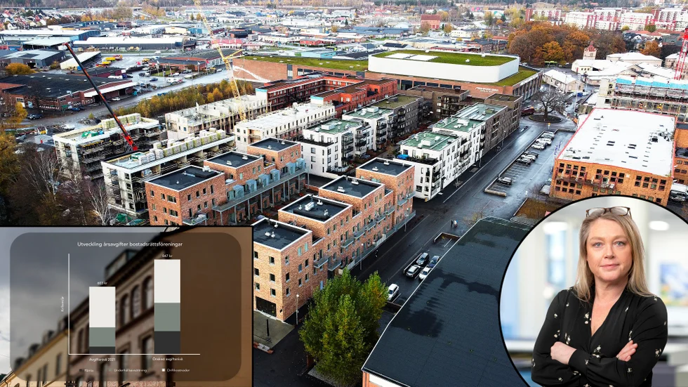 "Mellan juli och december 2022 skickade vi fem procent fler inkassokrav åt våra kunder jämfört med samma period föregående år. Det visar att detta redan nu är ett problem som vi tyvärr tror kommer bli allt vanligare", menar Therese af Jochnick, affärsområdeschef juridik på Sveriges Bostadsrättscentrum. Utöver detta behöver, enligt en analys från Bostadsförvaltaren Nabo, avgiftsnivåerna höjas med över 40 procent i genomsnitt från avgiftsnivån 2021.