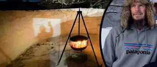 Gjorde viral succé med sin snöbar – nu bygger han nytt: ”Jag har levlat upp snötänket” 