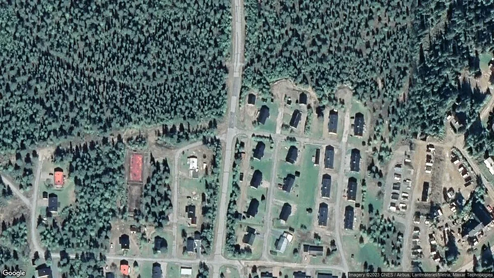Området kring Skorrovägen 9