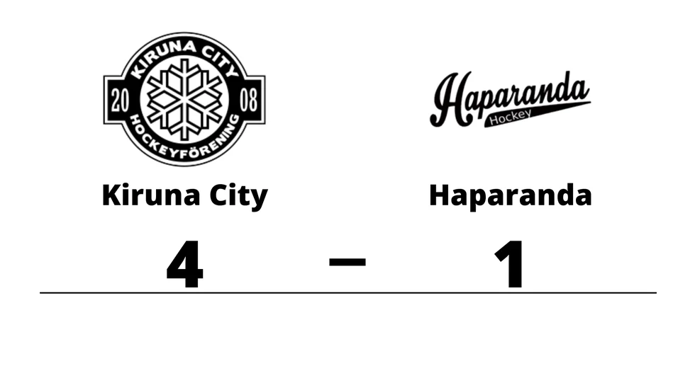Kiruna City HF vann mot Haparanda HF