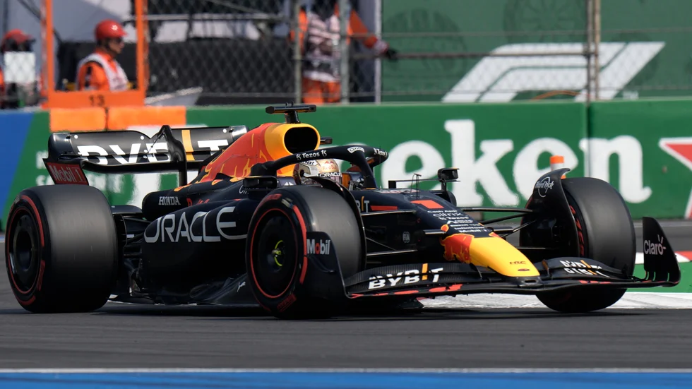 Max Verstappen, Nederländerna, var snabbast i kvalet inför Mexikos GP och startar från pole position.